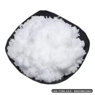 Ałun Glinowo-Potasowy 100 G Czystość >99% — CAS 7784-24-9 — AlH24KO20S2 — odczynnik chemiczny