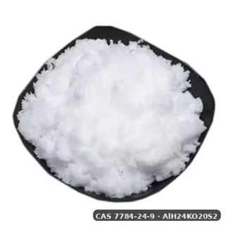 Ałun Glinowo-Potasowy Kal(So4)*12H2O &Gt;99% - 500 — CAS 7784-24-9 — AlH24KO20S2 — odczynnik chemiczny