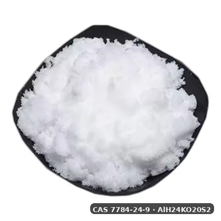 Ałun Glinowo-Potasowy Kal(So4)*12H2O &Gt;99% - 500 — CAS 7784-24-9 — AlH24KO20S2 — odczynnik chemiczny