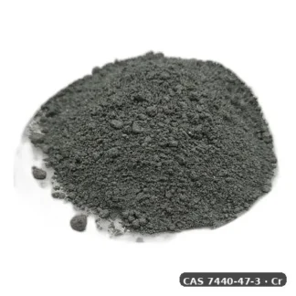 Chrom Metaliczny Cr Pierwiastek Układ Okresowy 5G — CAS 7440-47-3 — Cr — odczynnik chemiczny