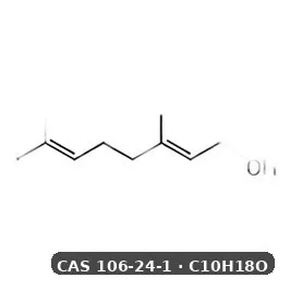 Geraniol Citronella Oil Component Róża 10Ml — CAS 106-24-1 — C10H18O — odczynnik chemiczny