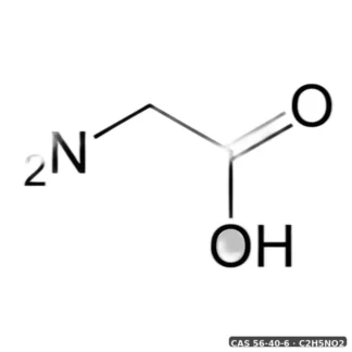 Glicyna Czysty Związek Chemiczny 100 G Do Zastosow — CAS 56-40-6 — C2H5NO2 — odczynnik chemiczny