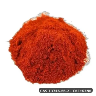 Heksacyjanożelazian (Iii) Potasu ( Żelazicyjanek P — CAS 13746-66-2 — C6FeK3N6 — odczynnik chemiczny