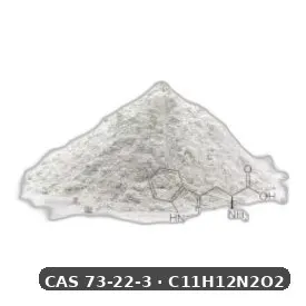 L-Tryptofan Proszek Czystość 98% Forma Do Zastosow — CAS 73-22-3 — C11H12N2O2 — odczynnik chemiczny
